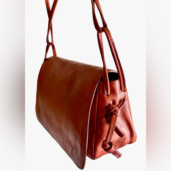 Cynthia Rowley Brown Leather Shoulder Bag - Picture 2 of 9